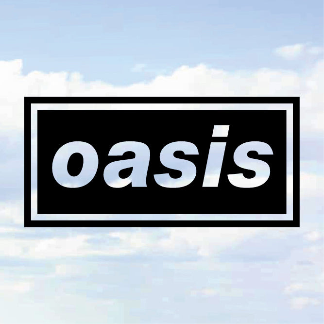 OASIS Inspired Self-Adhesive Bumper Decal / Sticker for Cars, Laptops, Windows