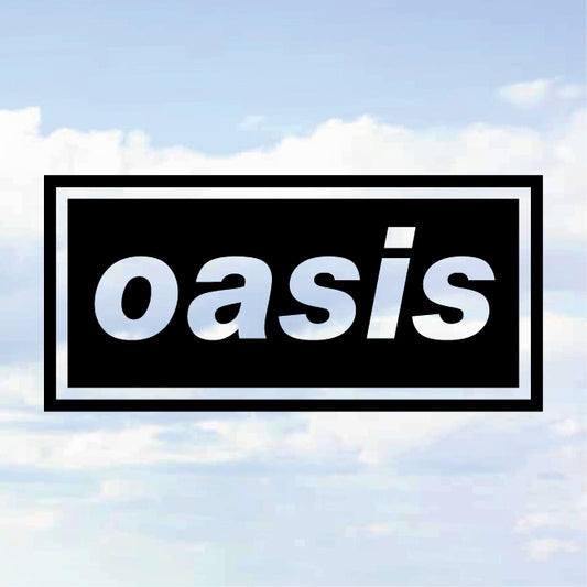 OASIS Inspired Self-Adhesive Bumper Decal / Sticker for Cars, Laptops, Windows