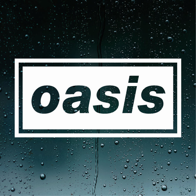 OASIS Inspired Self-Adhesive Bumper Decal / Sticker for Cars, Laptops, Windows
