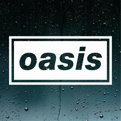 OASIS Inspired Self-Adhesive Bumper Decal / Sticker for Cars, Laptops, Windows