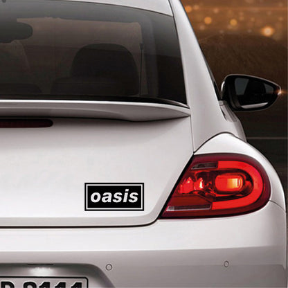 OASIS Inspired Self-Adhesive Bumper Decal / Sticker for Cars, Laptops, Windows