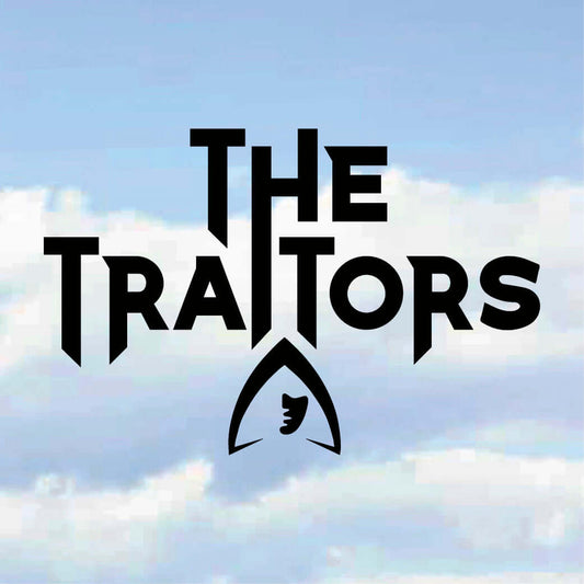 The Traitors Logo TV Series Hooded Vinyl Decal Sticker Car Window Wall Laptop
