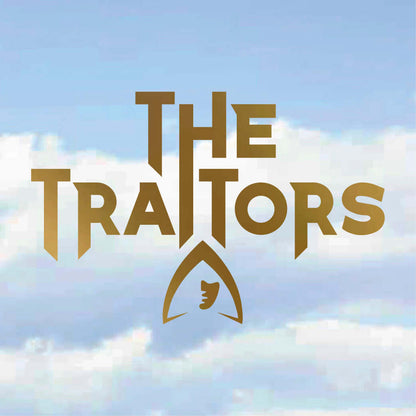 The Traitors Logo TV Series Hooded Vinyl Decal Sticker Car Window Wall Laptop