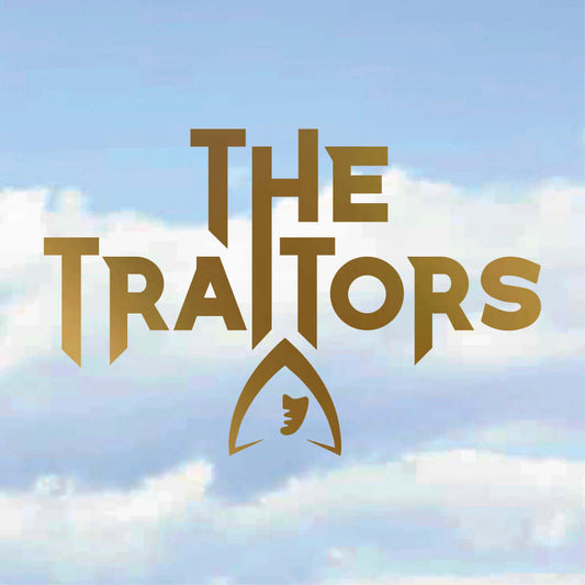 The Traitors Logo TV Series Hooded Vinyl Decal Sticker Car Window Wall Laptop