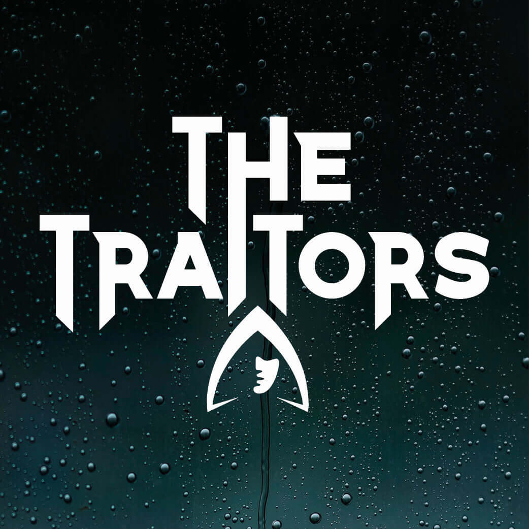 The Traitors Logo TV Series Hooded Vinyl Decal Sticker Car Window Wall Laptop